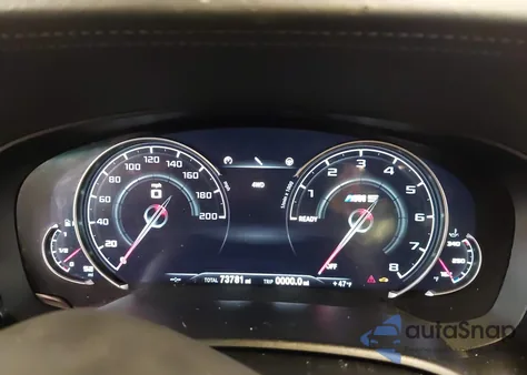 2019 BMW M5 Competition z USA, uszkodzony, nr VIN WBSJF0C5XKB285767